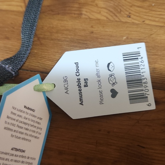 Jellycat Amuseable Cloud Bag 9x8" Soft & Plush NWT - Picture 5 of 6